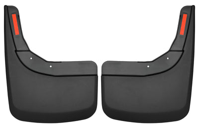 Husky Liners 19-23 Chevrolet Silverado 1500 (Excl. ZR2/TBoss) Rear Mud Guards - Black