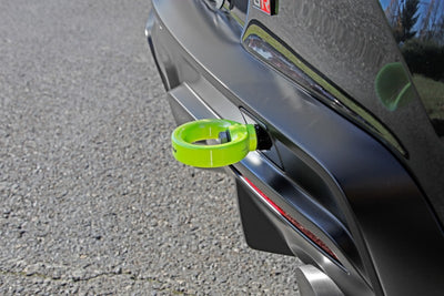 Perrin 2020 Toyota Supra Tow Hook Kit (Rear) - Neon Yellow
