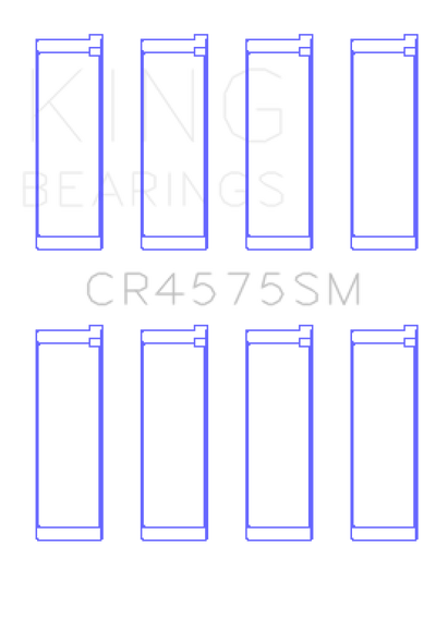 King Hyundai i30 G4FC (Size +.25mm) Connecting Rod Bearing Set